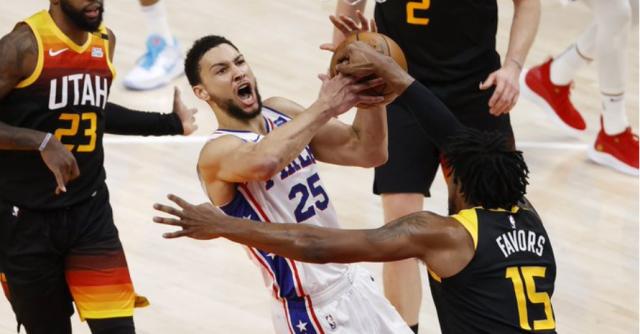 博鱼电竞-米切尔34投仅得33分 西蒙斯恐怖防守已成后卫噩梦